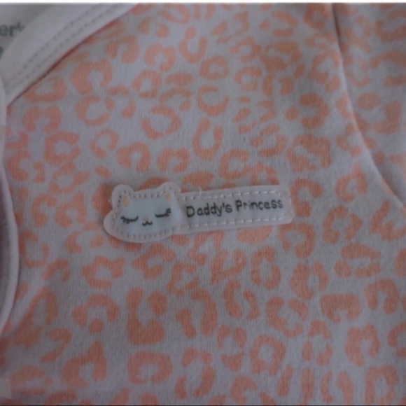 Carters One Piece Outfit Daddys Princess Cat 9M - Picture 4 of 8